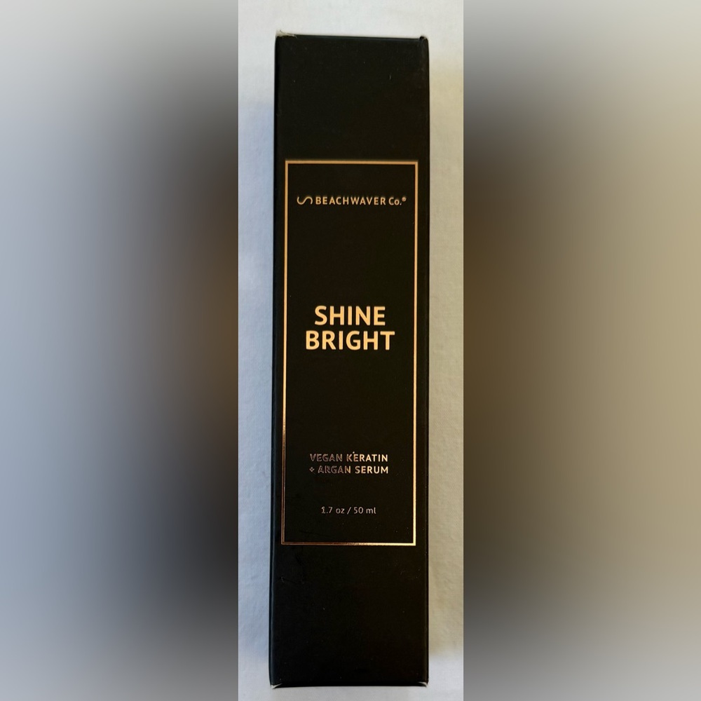 Beachwaver Shine Bright Hair Serum | Argan Oil Keratin | Frizz Control Shine NWT - Picture 2 of 4